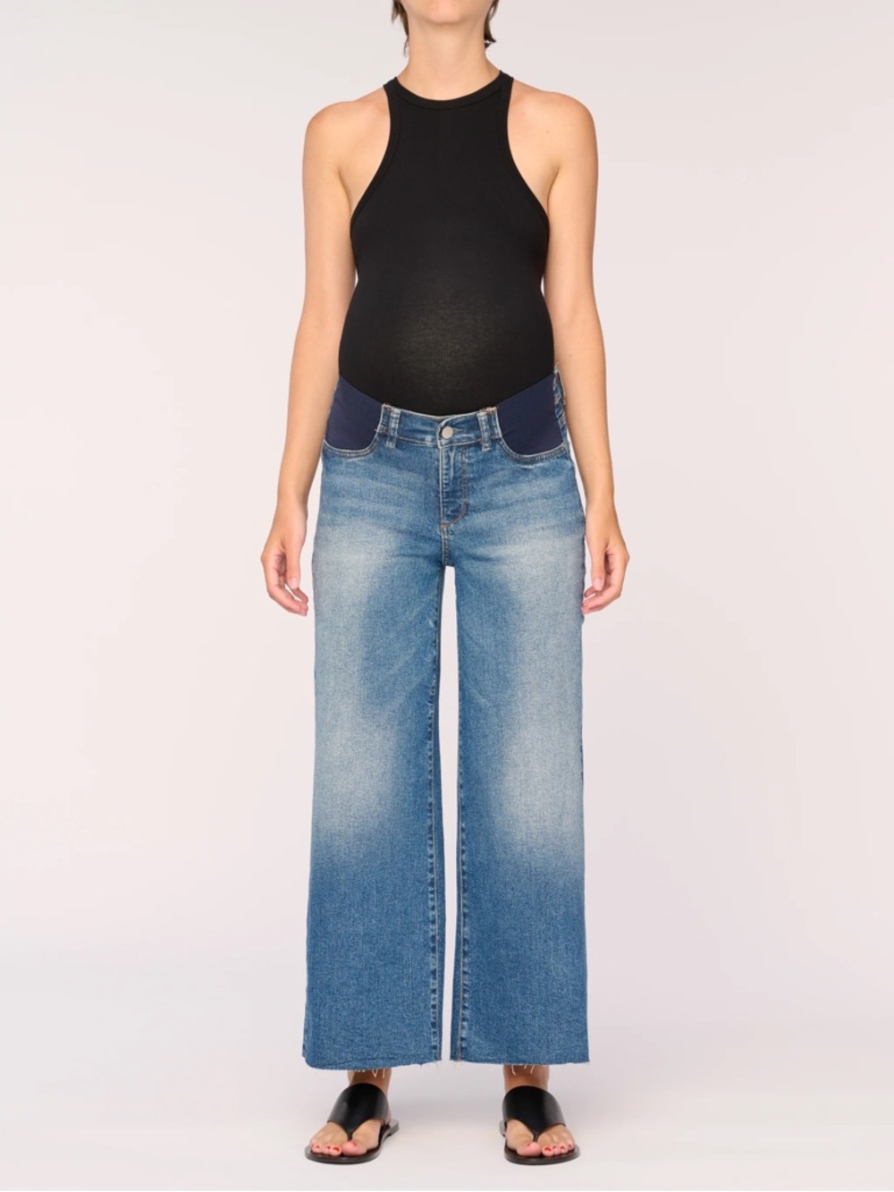 DL1961 Hepburn Wide Leg Maternity High Rise Vintage, East Lake